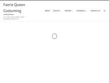 Tablet Screenshot of faerie-queen.com